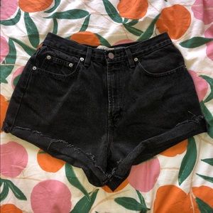 Vintage High-Waisted Gap “Mom” Denim Shorts